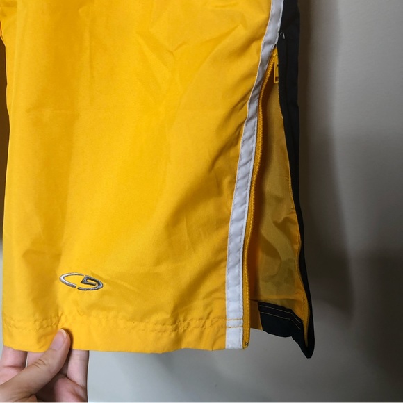 C9 Champion | Mens Zipper Hem Pull On Warm Up Activewear Pants Yellow - Picture 2 of 7
